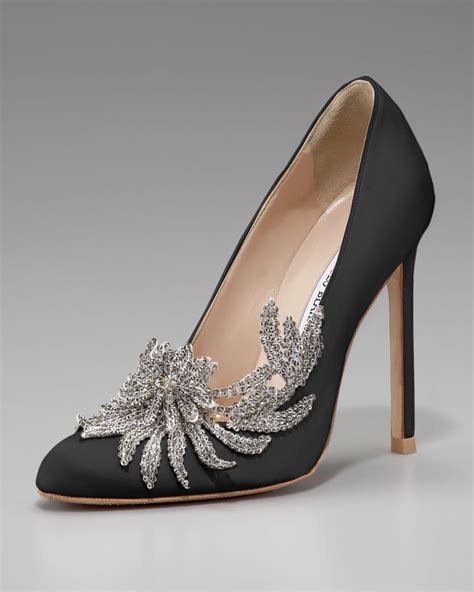 replica manolo blahnik swan shoes|manolo blahnik hai heel.